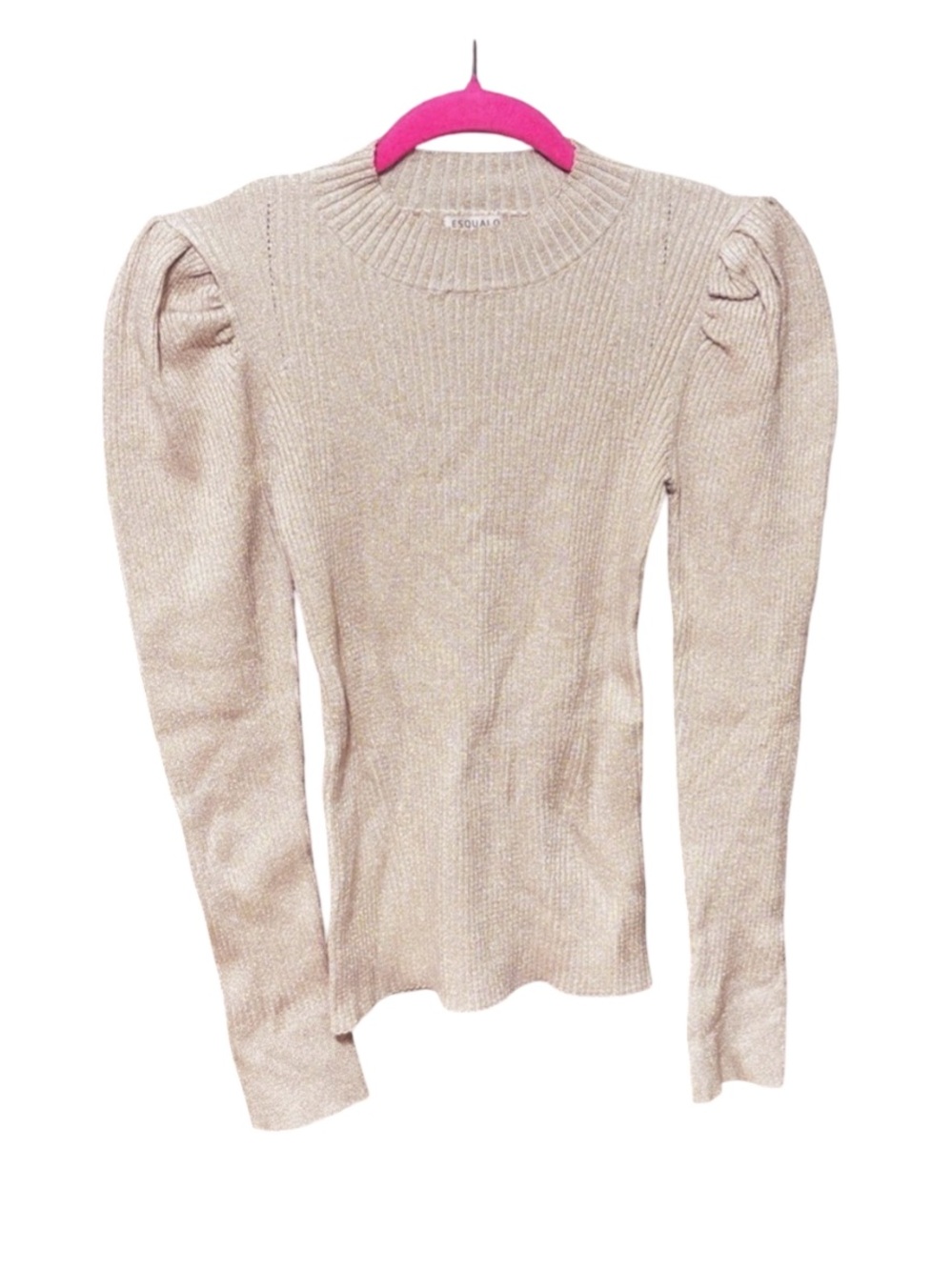 Esqualo Gold Metallic Top